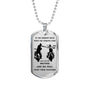 Call Me Brother Pendant Neckalce - To My Brother Fight To Them Quotes Dog Tag Mi
