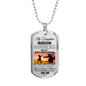 Father Son Pendant Necklace From Parents Birthday Gifts, Christmas Gift Idea for
