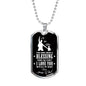 Father Son Quotes Heart Necklace From Papa Birthday Gifts, Christmas Gifts Luxu