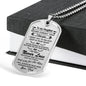 Father Son Quotes Gifts From Parents Birthday Gifts, Christmas Gifts Luxury Dog