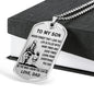 Father and Son Necklace Jewelry From Dad Birthday Gifts, Christmas Gifts Luxury