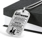 Boyfriend Dog Tag Military Ball Chain - To My Boyfriend Quotes Pendant Necklace