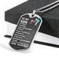 Father Son Heart Necklace From Papa Christmas Gifts, Birthday Gift Ideas for Boy