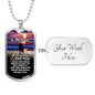 Father and Daughter Pendant Necklace From Dad Birthday Gifts, Christmas Gifts L