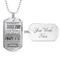 Father Son Quotes Heart Necklace From Father Christmas Gifts, Birthday Gift Idea