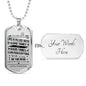 Father and Son Necklace Jewelry Love Dad Christmas Gifts, Birthday Gift Ideas fo
