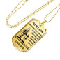 Father and Son Necklace Jewelry From Dad Birthday Gifts, Christmas Gifts Luxury