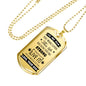 Amazing Father and Son Necklace Jewelry From Papa Birthday Gifts, Christmas Gifts Luxury Dog Tag Gold & Silver fa-so-01