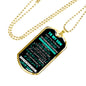 Father and Son Necklace Jewelry From Papa Birthday Gifts, Christmas Gifts Luxur