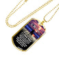 Father and Daughter Pendant Necklace From Dad Birthday Gifts, Christmas Gifts L