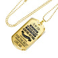 Father Son Pendant Necklace From Papa Birthday Gifts, Christmas Gifts Luxury Do