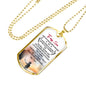 Customized Engraving Father Son Pendant Necklace From Father Birthday Gifts, Chr