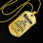 Personalized Necklace for Husband- Unique Birthday Gifts for Him from Wife