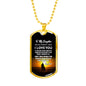 Father and Daughter Jewelry Love Dad Birthday Gifts, Christmas Gifts Luxury Dog