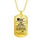 Romantic Wife and Husband Pendant Necklace - Valentine Day Personalized Gifts For Women so-wmen-04