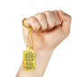 Silver & Gold Dog Tag Necklace For Son From Mom - Custom Engrave any word, name