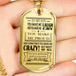 Father Son Quotes Heart Necklace From Father Christmas Gifts, Birthday Gift Idea