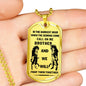 Personalized Men's Gift Ideas For Brother, Friends Dog Tag Pendant Necklace Dragon Ball - Son Goku SS4 and Vegeta