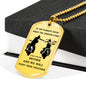 Call Me Brother Pendant Neckalce - To My Brother Fight To Them Quotes Dog Tag Mi