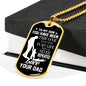 Father and Son Necklace Dog Tag From Dad Birthday Gifts, Christmas Gifts Luxury Dog Tag Gold & Silver fa-so-01