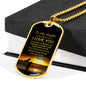 Inspirational Daughter Quotes Necklace to My Daughter - Birthday Gifts for Teen Girl, Back to School Gifts fixxx