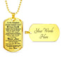Mother Daughter Necklace Pendant Chain - Personalized Engrave any name, letter