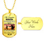 Father Son Pendant Necklace From Parents Birthday Gifts, Christmas Gift Idea for