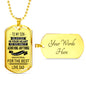 Father Son Pendant Necklace From Papa Birthday Gifts, Christmas Gifts Luxury Do