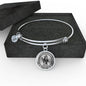 SAINT CHRISTOPHER Necklace, Bangle -Behold St. Christopher and Go your Way