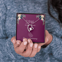 Thumbnail for Molomon Inspirational 1 Year for Wife, Wife Anniversary Necklace, First Year Anniversary, One Year Marriage Anniversary