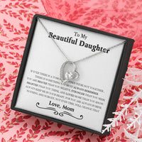 Thumbnail for iWow Customized Mother Daughter Necklace, Gift for Daughter from Mom, Daughter Gift from Mom, to My Daughter, Daughters Birthday, Unique, Grown Up Daughter