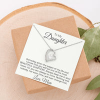 Thumbnail for iWow Meaningful Quote Daughter Gift from Mom - Beautiful Chapters - Forever Love Necklace, Daughter Necklace, Gifts to Daughter, Necklace from Mom, Daughter Gift Standard Box