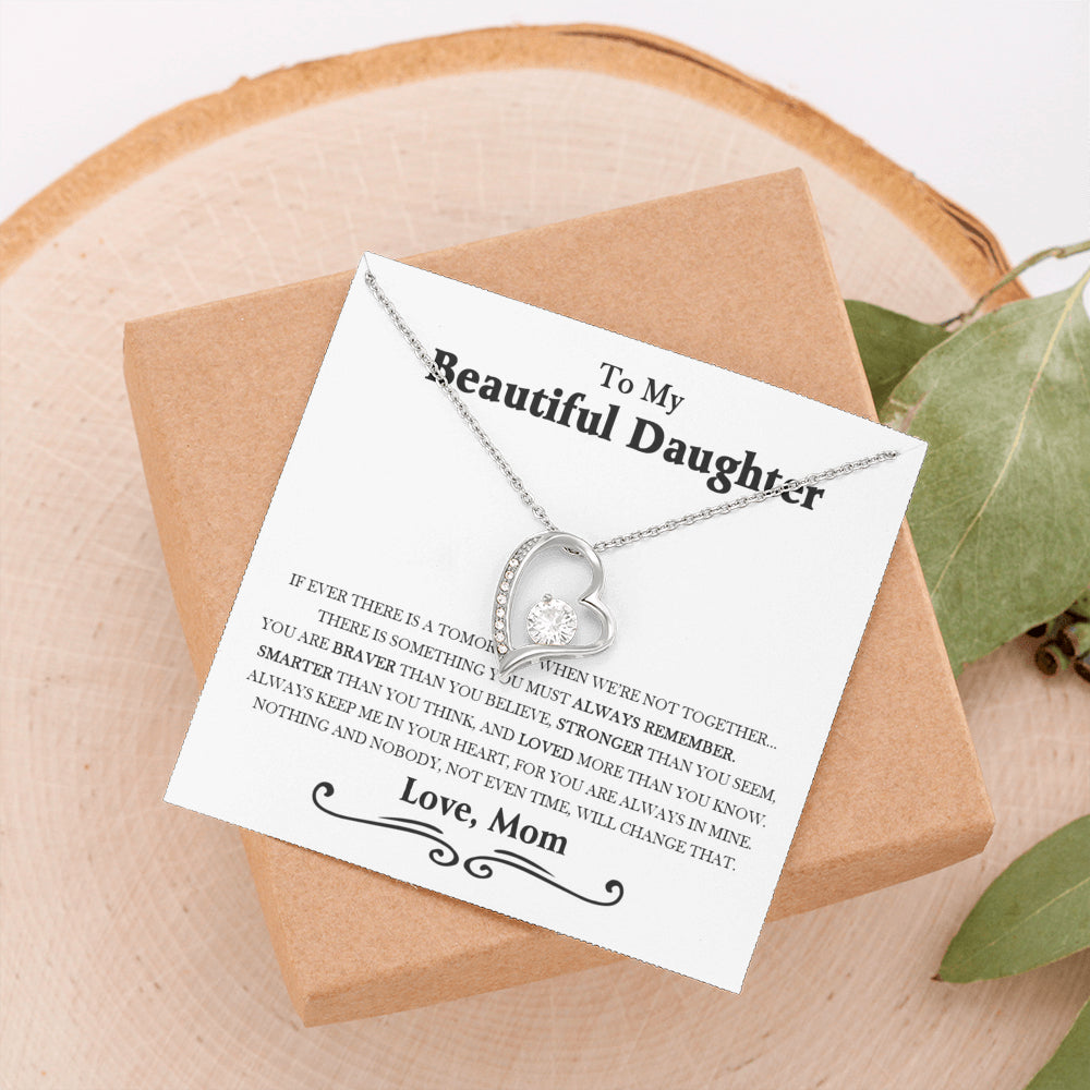 iWow Customized Mother Daughter Necklace, Gift for Daughter from Mom, Daughter Gift from Mom, to My Daughter, Daughters Birthday, Unique, Grown Up Daughter