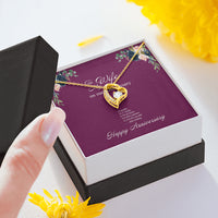 Thumbnail for Molomon Inspirational 1 Year for Wife, Wife Anniversary Necklace, First Year Anniversary, One Year Marriage Anniversary