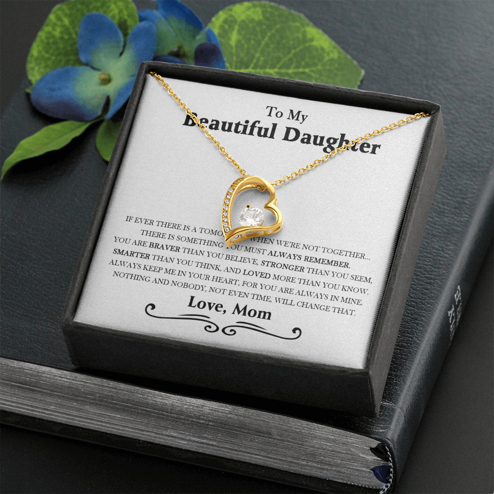iWow Customized Mother Daughter Necklace, Gift for Daughter from Mom, Daughter Gift from Mom, to My Daughter, Daughters Birthday, Unique, Grown Up Daughter