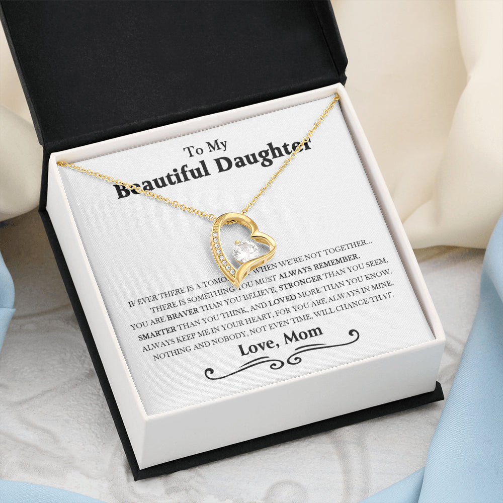 iWow Customized Mother Daughter Necklace, Gift for Daughter from Mom, Daughter Gift from Mom, to My Daughter, Daughters Birthday, Unique, Grown Up Daughter
