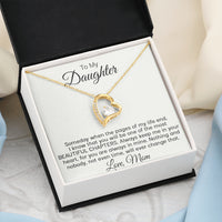 Thumbnail for iWow Meaningful Quote Daughter Gift from Mom - Beautiful Chapters - Forever Love Necklace, Daughter Necklace, Gifts to Daughter, Necklace from Mom, Daughter Gift Standard Box