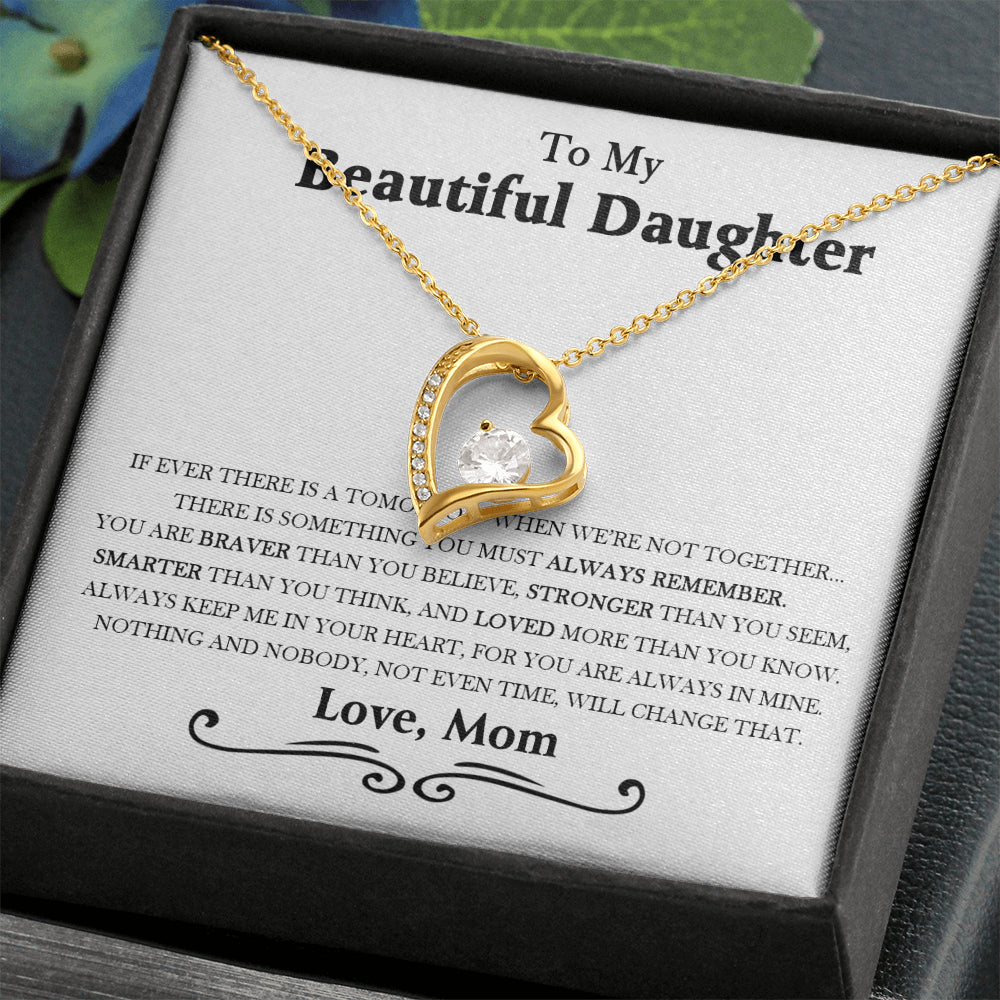 iWow Customized Mother Daughter Necklace, Gift for Daughter from Mom, Daughter Gift from Mom, to My Daughter, Daughters Birthday, Unique, Grown Up Daughter