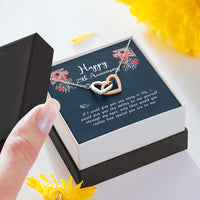 Thumbnail for 25th Anniversary Necklace for Wife, Husband - 25 Year Wedding Gift With Message Card For Her