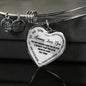 Mother Son Heart Necklace - Mommy Loves You, Always remember Gift Ideas for Boy