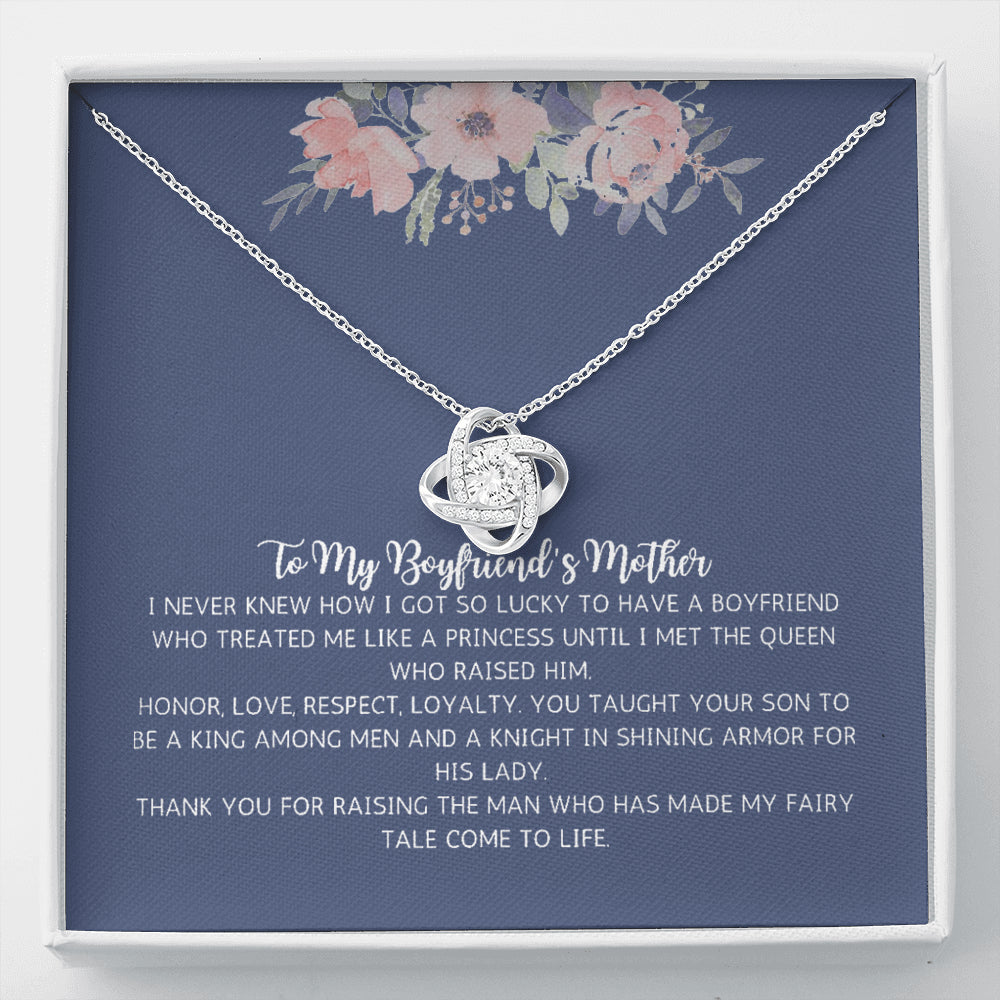 Gift to My Boyfriend's Mom Necklace with Gift Box 116