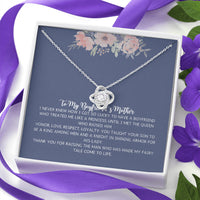 Thumbnail for Gift to My Boyfriend's Mom Necklace with Gift Box 116