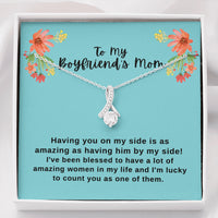 Thumbnail for Gift to My Boyfriend's Mom Necklace with Gift Box 128