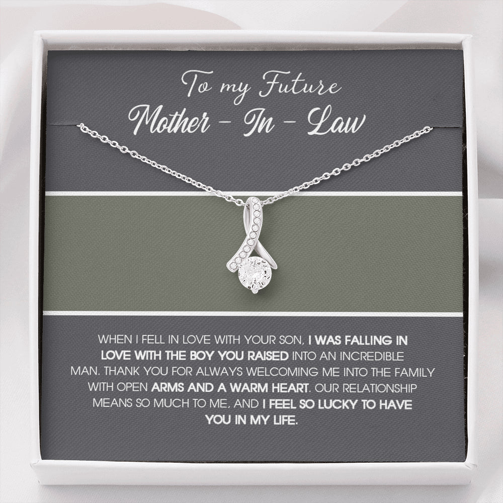 To my Future Mother-In-Law Mahogany Luxury Gift