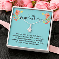 Thumbnail for Gift to My Boyfriend's Mom Necklace with Gift Box 128