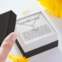 Thumbnail for KORAFINA Customized Boyfriend's Mom Gift, to My Boyfriends Mom Necklace, for My Boyfriend's Mom on Mother's Day, Birthday Gift for Boyfriends Mom On Christmas, Anniversary
