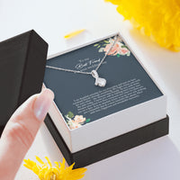 Thumbnail for Best Friend Gift to Bride, Bride Gift From Maid of Honor, Best Friend Gift on Her Wedding Day, Best Friend to Bride Necklace Mt4lj-979