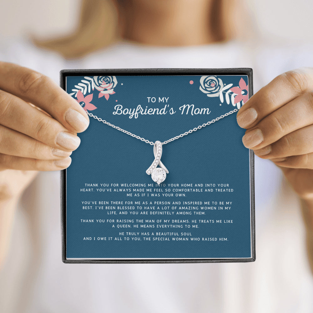 KORAFINA Inspirational Gift for Boyfriend's Mom, Boyfriend's Mom Gift, to My Boyfriends Mom Gift, for Boyfriends Mom On Birthday, Christmas