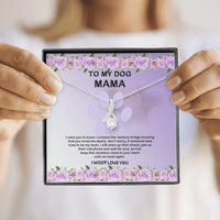 Thumbnail for KORAFINA Meaningful Quote to My Dog Mama, Pet Dog Loss Necklace, Pet Loss Gift for Mom, Dog Mom Memorial Pet Jewelry, Pet Necklace Dog, Fur Mama, Mothers Day from Dog On Birthday