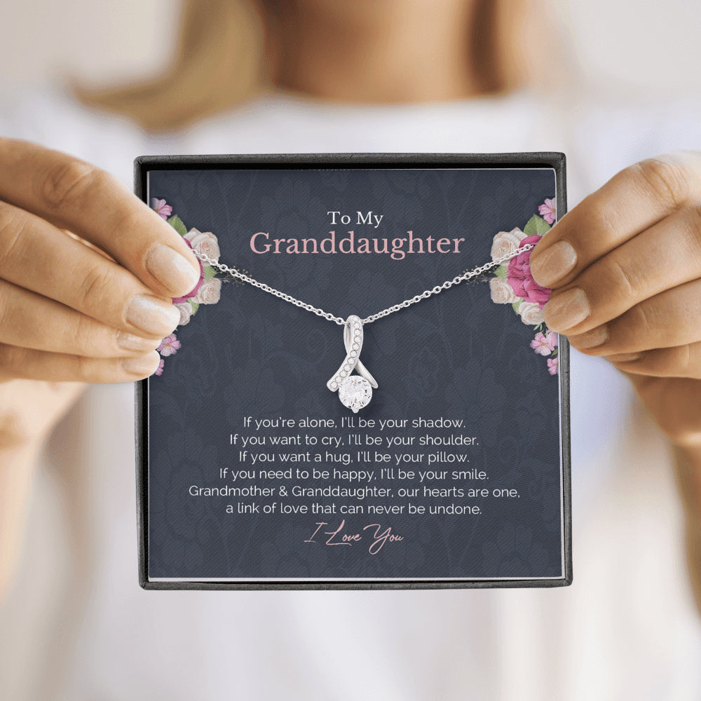Granddaughters Gifts from Grandma - To My Granddaughter Necklace, Gift for Granddaughter, Grandmother Granddaughter Jewelry, Gifts from Nana